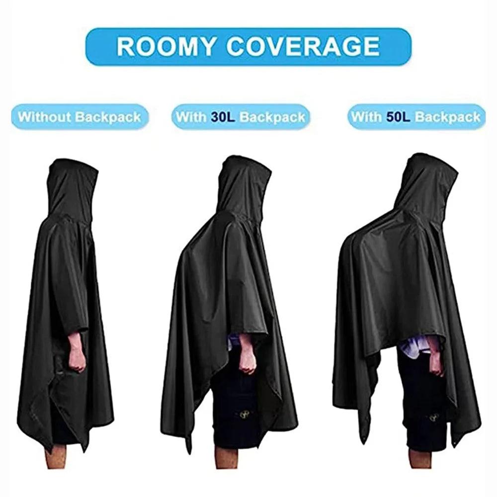 Revwer RainCoat | Military-Grade Outdoor Poncho - Revwer