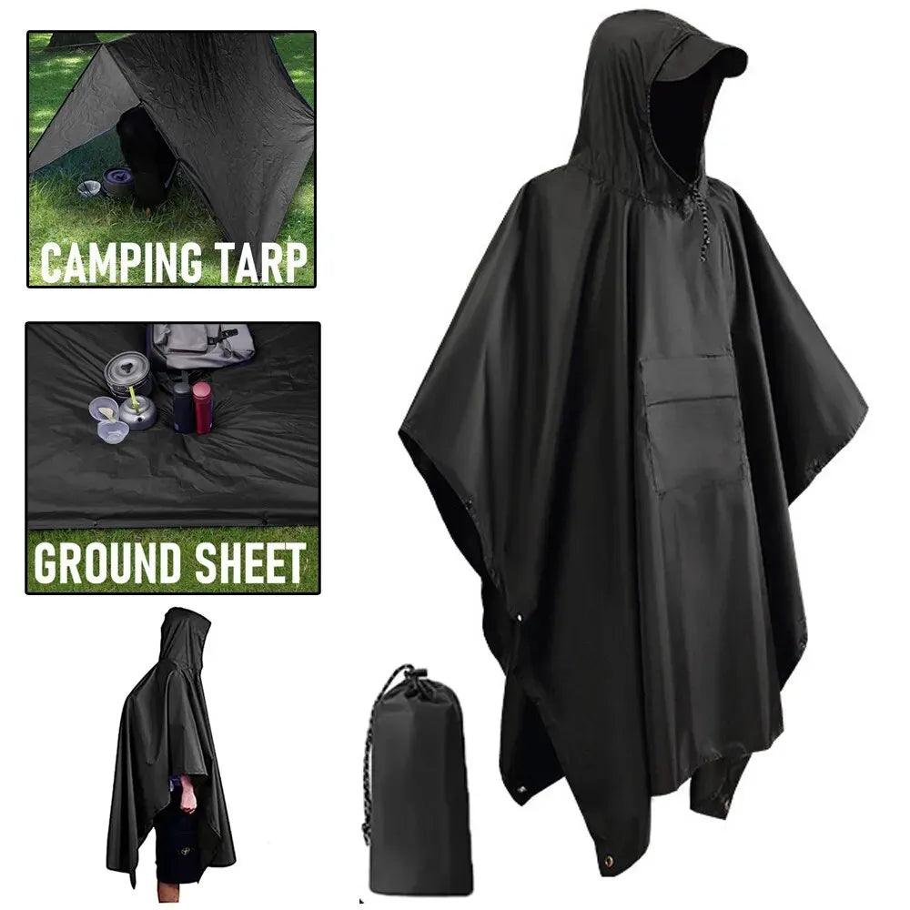 Revwer RainCoat | Military-Grade Outdoor Poncho - Revwer