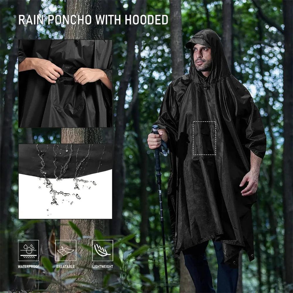 Revwer RainCoat | Military-Grade Outdoor Poncho - Revwer