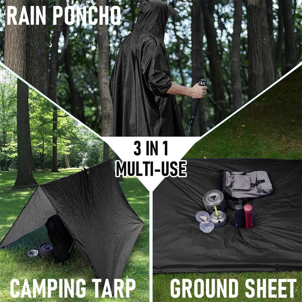 Revwer RainCoat | Military-Grade Outdoor Poncho - Revwer